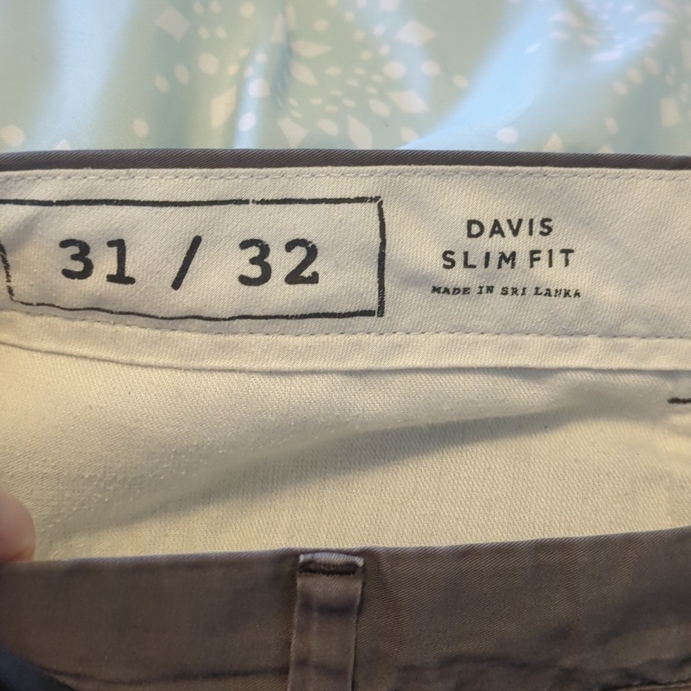 Club Monaco DARK GRAY Davis Slim For Corton Chino - Picture 4 of 6
